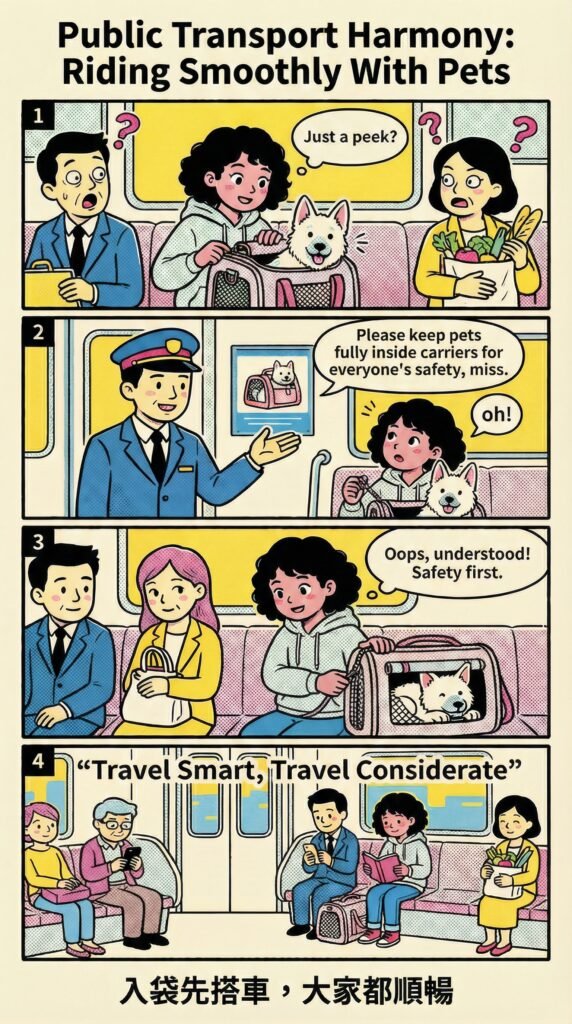 12 riding public transportation