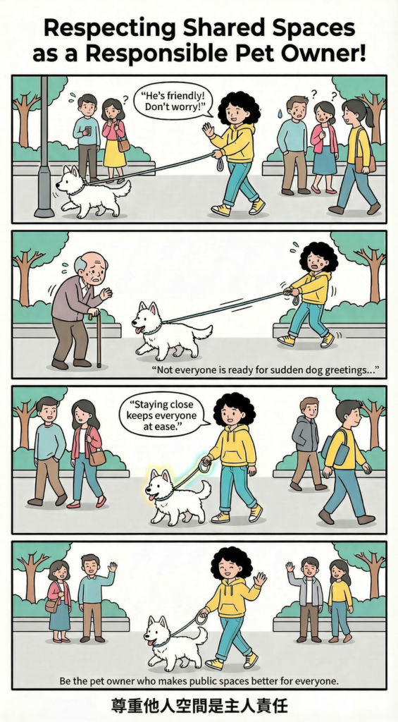 8 repecting others space